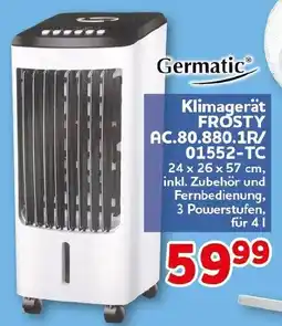 CENTERSHOP Germatic Klimagerät FROSTY AC.80.880.1R/ 01552-TC Angebot