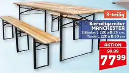 CENTERSHOP Bierzeltgarnitur manchester Angebot