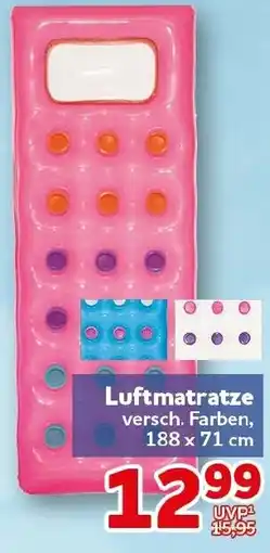 CENTERSHOP Luftmatratze Angebot