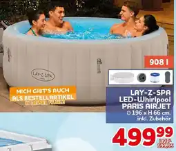 CENTERSHOP LAY-Z-SPA LED-Whirlpool PARIS AIRJET Angebot