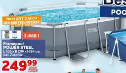 CENTERSHOP Bestway framepool power steel Angebot