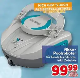 CENTERSHOP Akku Poolroboter Angebot