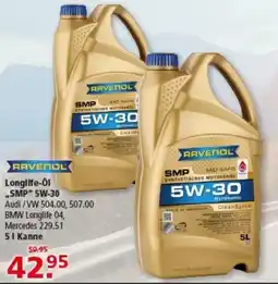 Multi Markt RAVENOL Longlife-Öl SMP 5W-30 Angebot