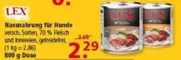 Multi Markt LEX Nassnahrung für Hunde Angebot