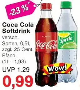 Wiglo Wunderland Coca Cola Softdrink Angebot