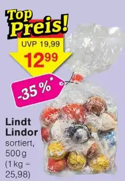 Wiglo Wunderland Lindt Lindor Angebot