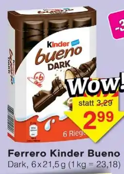 Wiglo Wunderland Ferrero Kinder Bueno Angebot