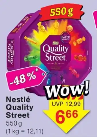 Wiglo Wunderland Nestlé Quality Street Angebot
