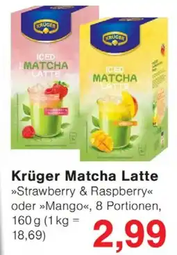 Wiglo Wunderland Krüger Matcha Latte Angebot