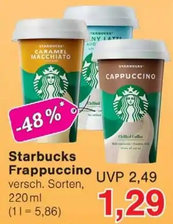 Wiglo Wunderland Starbucks Frappuccino Angebot