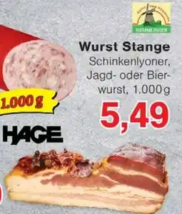 Wiglo Wunderland Hage Wurst Stange Angebot