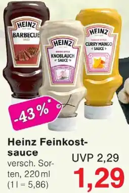 Wiglo Wunderland Heinz Feinkostsauce Angebot
