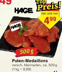 Wiglo Wunderland HAGE Puten-Medaillons Angebot