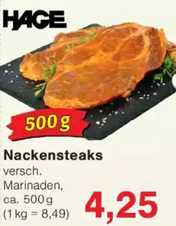 Wiglo Wunderland HAGE Nackensteaks Angebot