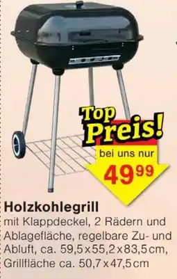 Wiglo Wunderland Holzkohlegrill Angebot