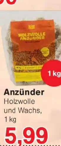 Wiglo Wunderland Anzünder Angebot
