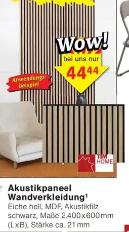 Wiglo Wunderland Tim home akustikpaneel wandverkleidung Angebot
