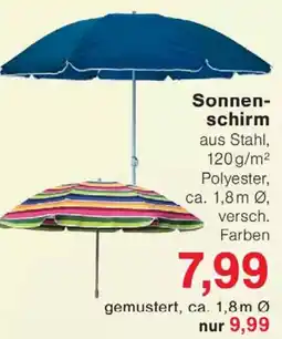 Wiglo Wunderland Sonnenschirm Angebot