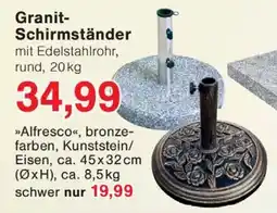 Wiglo Wunderland Granit Schirmständer Angebot