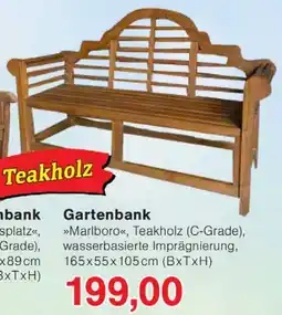 Wiglo Wunderland Gartenbank Angebot
