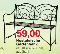 Wiglo Wunderland Nostalgische Gartenbank Angebot