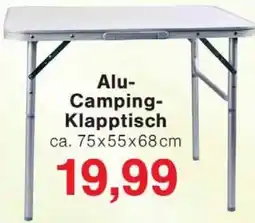 Wiglo Wunderland Alu Camping Klapptisch Angebot