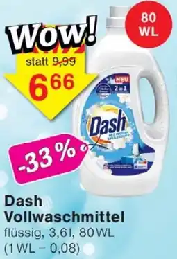 Wiglo Wunderland Dash Vollwaschmittel Angebot