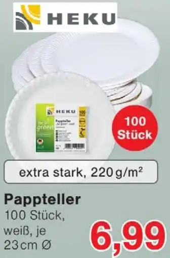 Wiglo Wunderland HEKU Pappteller Angebot