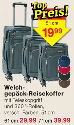 Wiglo Wunderland Weichgepäck-Reisekoffer Angebot