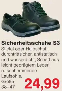 Wiglo Wunderland Sicherheitsschuhe S3 Angebot