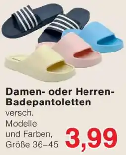 Wiglo Wunderland Damen oder Herren Badepantoletten Angebot