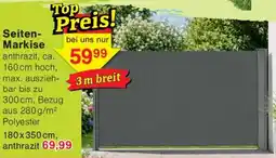 Wiglo Wunderland Seiten Markise Angebot