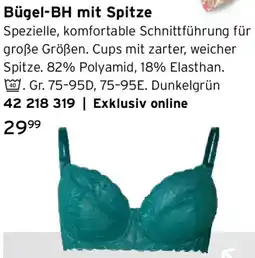 Tchibo Bügel-BH mit Spitze Angebot