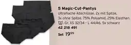 Tchibo 5 Magic-Cut-Pantys Angebot