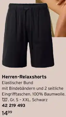 Tchibo Herren-Relaxshorts Angebot