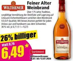 Norma WILTHENER Feiner Alter Weinbrand Angebot