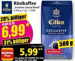 Norma Eilles Röstkaffee Angebot