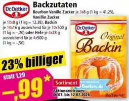 Norma Dr. Oetker Backzutaten Angebot