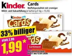 Norma Kinder Cards Angebot