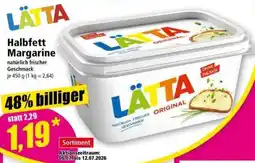 Norma LÄTTA Halbfett Margarine Angebot