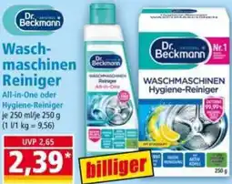 Norma Dr. Beckmann Waschmaschinen Reiniger Angebot