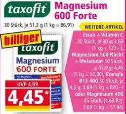 Norma taxofit Magnesium 600 Forte Angebot