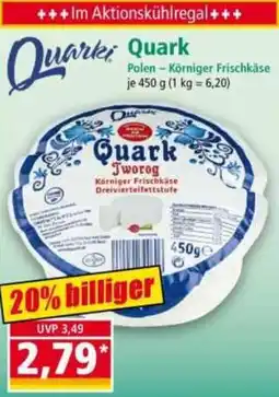 Norma Quarki Quark Angebot