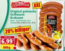 Norma Balcerzak Original polnische Grillwurst Krakauer Angebot