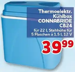 CENTERSHOP Thermoelektr. Kühlbox CONNABRIDE CB24 Angebot