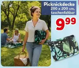 CENTERSHOP Picknickdecke Angebot