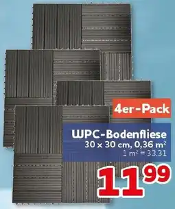 CENTERSHOP WPC-Bodenfliese Angebot