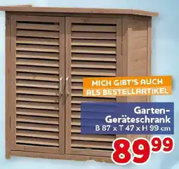 CENTERSHOP Garten Geräteschrank Angebot