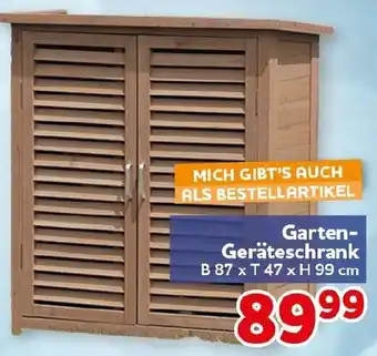 CENTERSHOP Garten Geräteschrank Angebot
