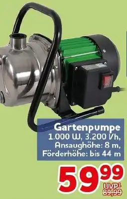 CENTERSHOP Gartenpumpe Angebot